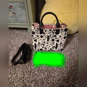 Loungefly Disney nightmare before Christmas silhouette purse set